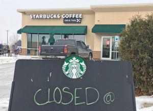 Starbucks closed